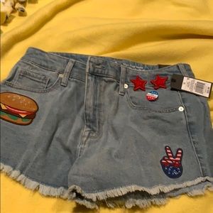 Target Fourth of July shorts